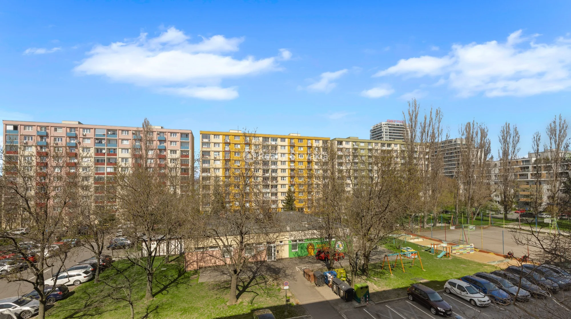 Квартирный комплекс с детской площадкой и парковкой — квартира, аренда, Братислава (Ружинов)