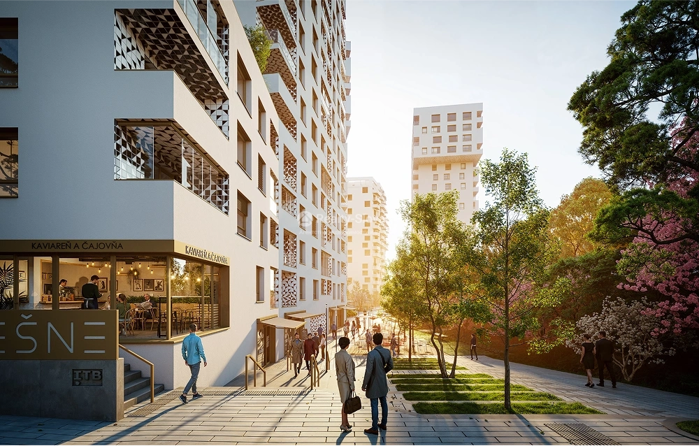 Визуализация Čerešne Plaza. Официальное изображение застройщика.