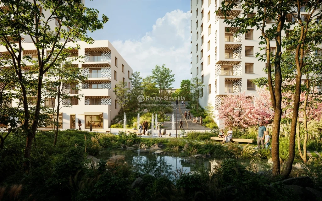 Визуализация Čerešne Plaza. Официальное изображение застройщика.