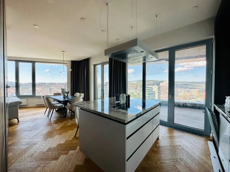 4-к квартира аренда Братислава SKY PARK Panoramic Collection 27 этаж