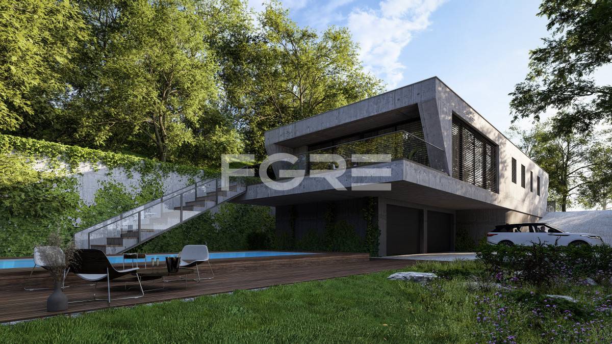 Дом с бассейном и террасой — Участок, продажа, Братислава Братислава I - Старе Место (Staré Mesto)