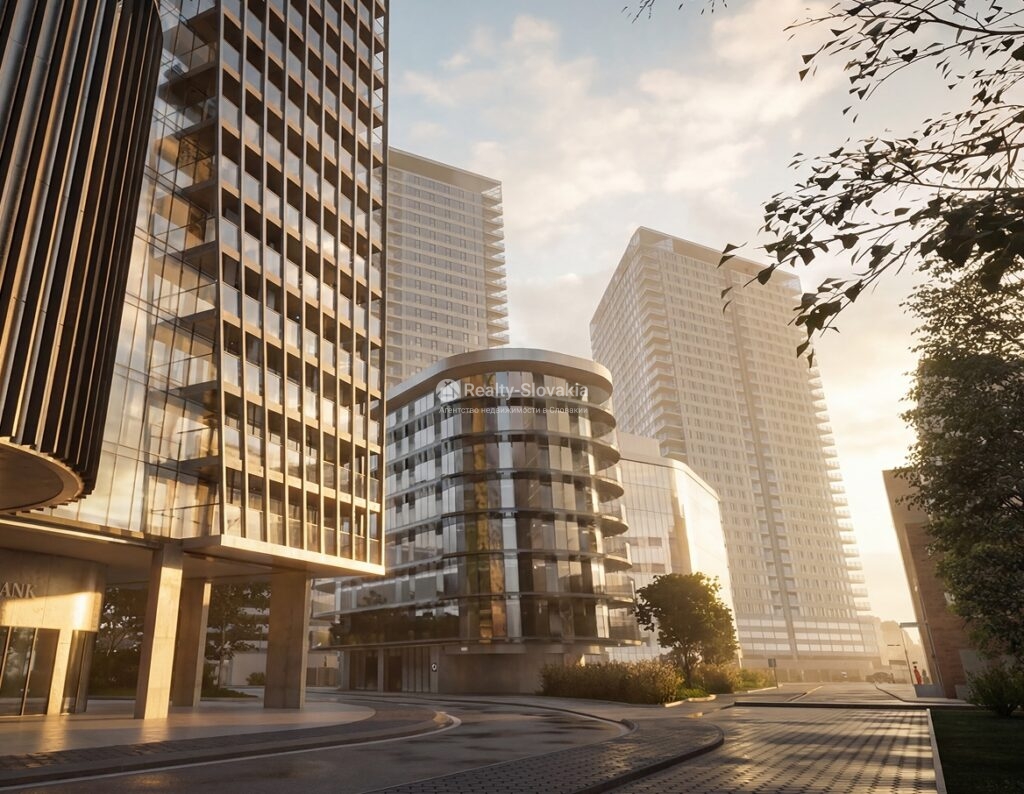 VEO Downtown — фасад со стороны улицы